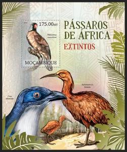 Mosambik 2012 Vyhynulí ptáci Afriky Mi# Block 642 Kat 10€ P024