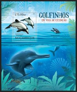 Mosambik 2012 Delfíni na cestě k vyhynutí Mi# Block 638 Kat 10€ P024