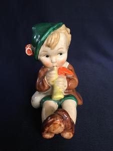 Sběratelská soška, figurka Hummel Goebel, stojánek. 
