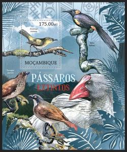 Mosambik 2012 Vyhynulí ptáci Mi# Block 624 Kat 10€ 1993