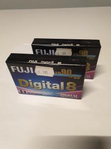 Nové kazety do videokamery FUJI LP90 DIGITAL 8 2ks