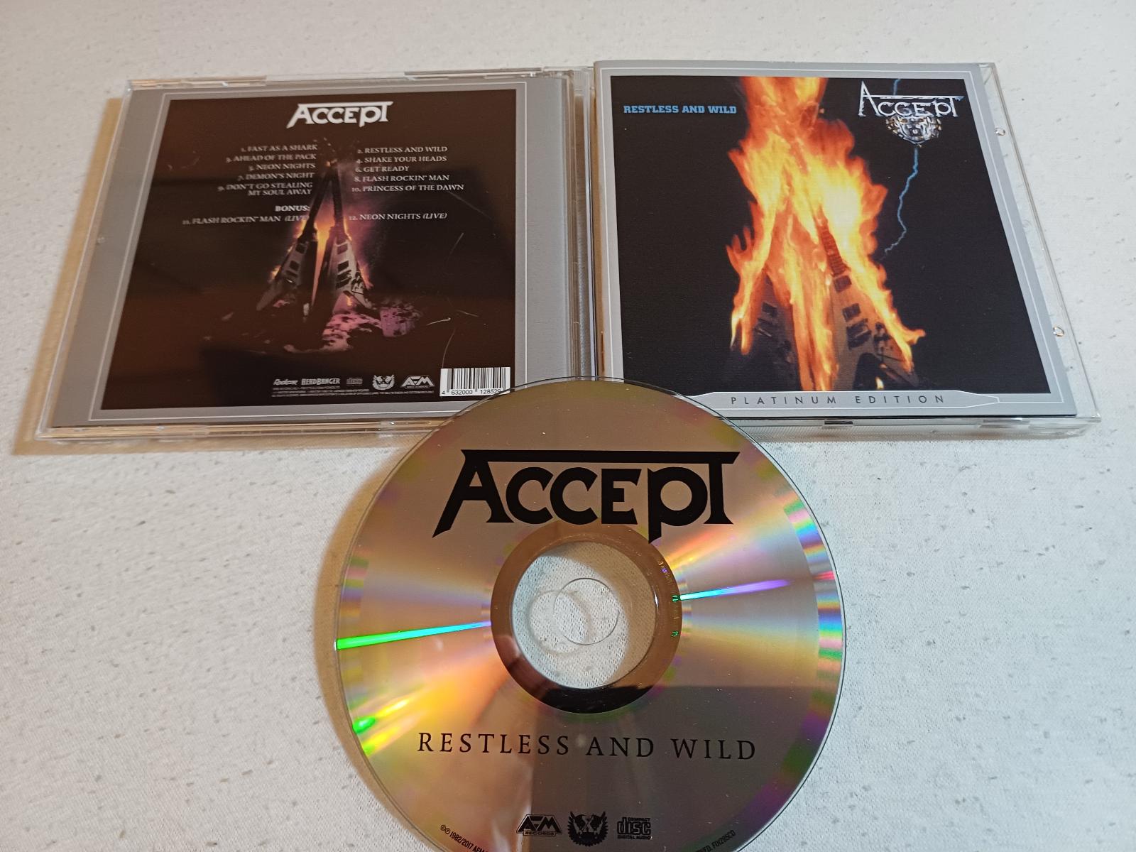 CD ACCEPT "RESTLESS AND WILD" - Hudba na CD