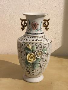 Stara rucne malovana cinsja vaza