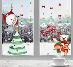 O/ veľké vianočné samolepky na okná, farebné, biele, rôzne - Zariadenia pre dom a záhradu