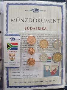 Súprava mincí Južná Afrika