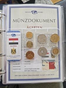 Súprava mincí Egypt