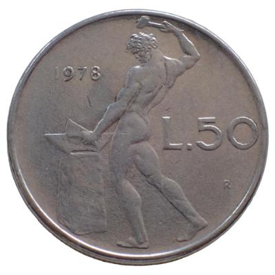 Itálie 50 Lir 1979