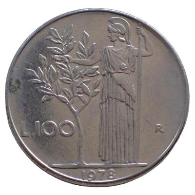 Itálie 100 Lir 1978