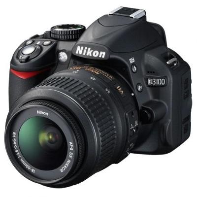 NIKON D3100 + 18-55 mm VR / plně funkční , záruka 