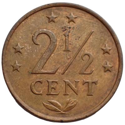 Holandské Antily 2½ cent 1974