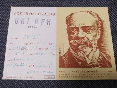 QSL POHLEDNICE ČESKOSLOVENSKO Č.26