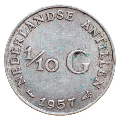 Holandské Antily 1/10 cent 1957