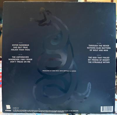 LP vinyl gramodeska: METALLICA - dvojalbum (1991) pěkný stav - Holland