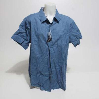 Pánská košile Coofandy modrá vel.XL