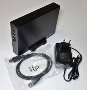 1,5TB HDD v externím boxu AXAGON EE35-XA3