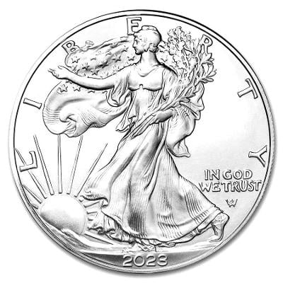 American Eagle stříbro 1oz  2023 