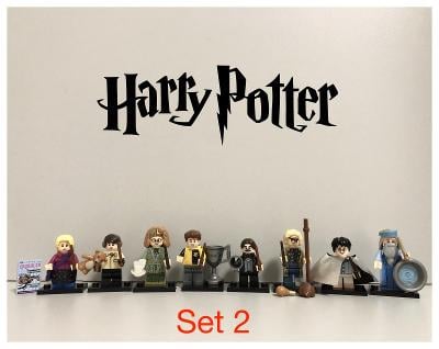 Figúrky Harry Potter (8ks) typ lego - nove, nehrané