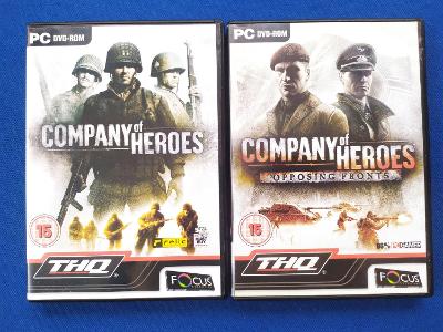 PC - COMPANY OF HEROES + COMPANY HEROES OPPOSING FRONTS (2006) Test