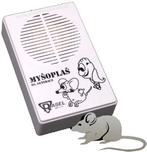 Odpudzovač hlodavcov - myšoplaš s vypínačom III.generácie