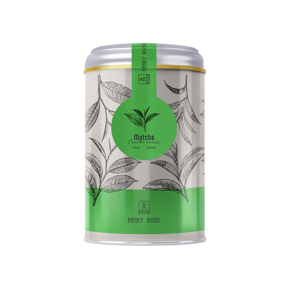 Mary Rose - Matcha čaj (bio) v plechovke - 100 g - Potraviny
