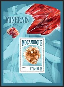 Mosambik 2013 Minerály Mi# Block 798 Kat 10€ R195