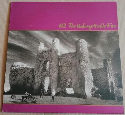 LP U2-THE UNFORGETTABLE FIRE /EX+, 1984, UK. 