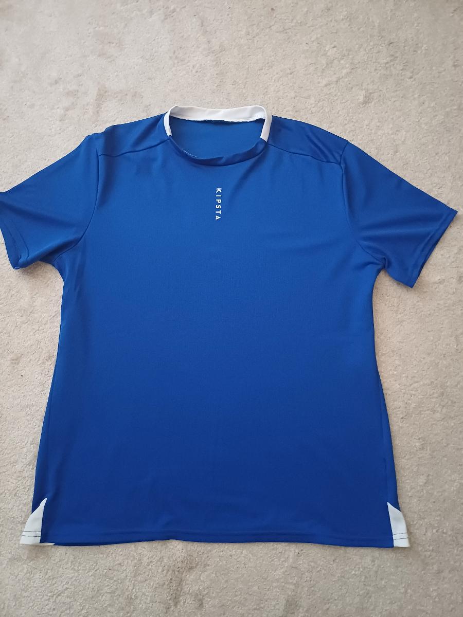Tričko pánske funkčné modré - Pánske oblečenie