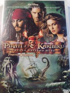 Piráti z Karibiku truhla mrtvého muže DVD