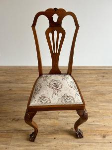 Židle Biedermeier po renovaci