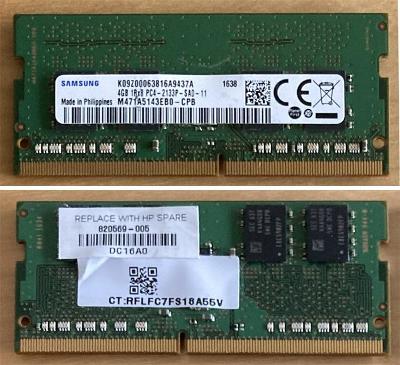 Paměť Samsung DDR4 4GB  1Rx8 PC4-2133P