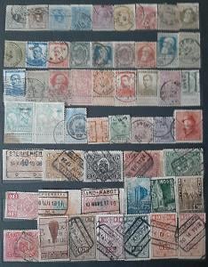 Sbírka poštovnich známek Belgie.