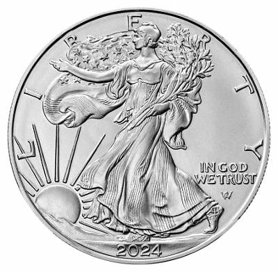 Stříbrná mince American Eagle 1 oz 2024
