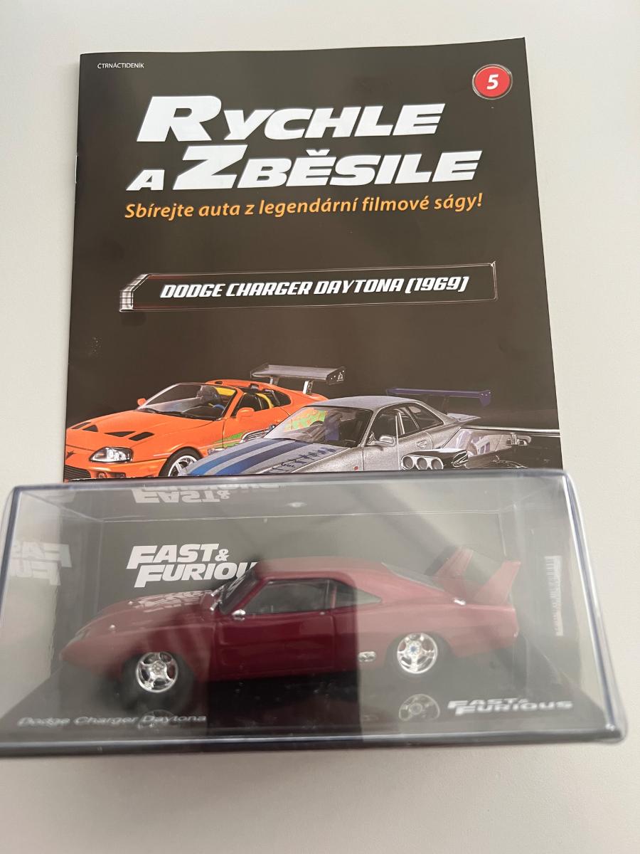 Dodge Charger Daytona Fast&Furious 1:43 Deagostini - Modely automobilov
