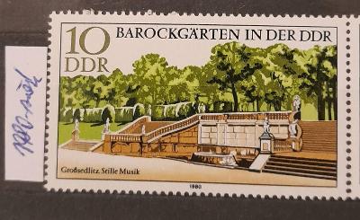 DDR, NDR, 1980, série zahrady, svěží
