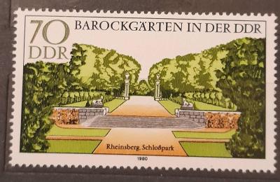DDR, NDR, 1980, série zahrady, svěží
