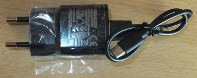 Černý USB adaptér SENCOR s kabelem usb-C - levně, nový!!!