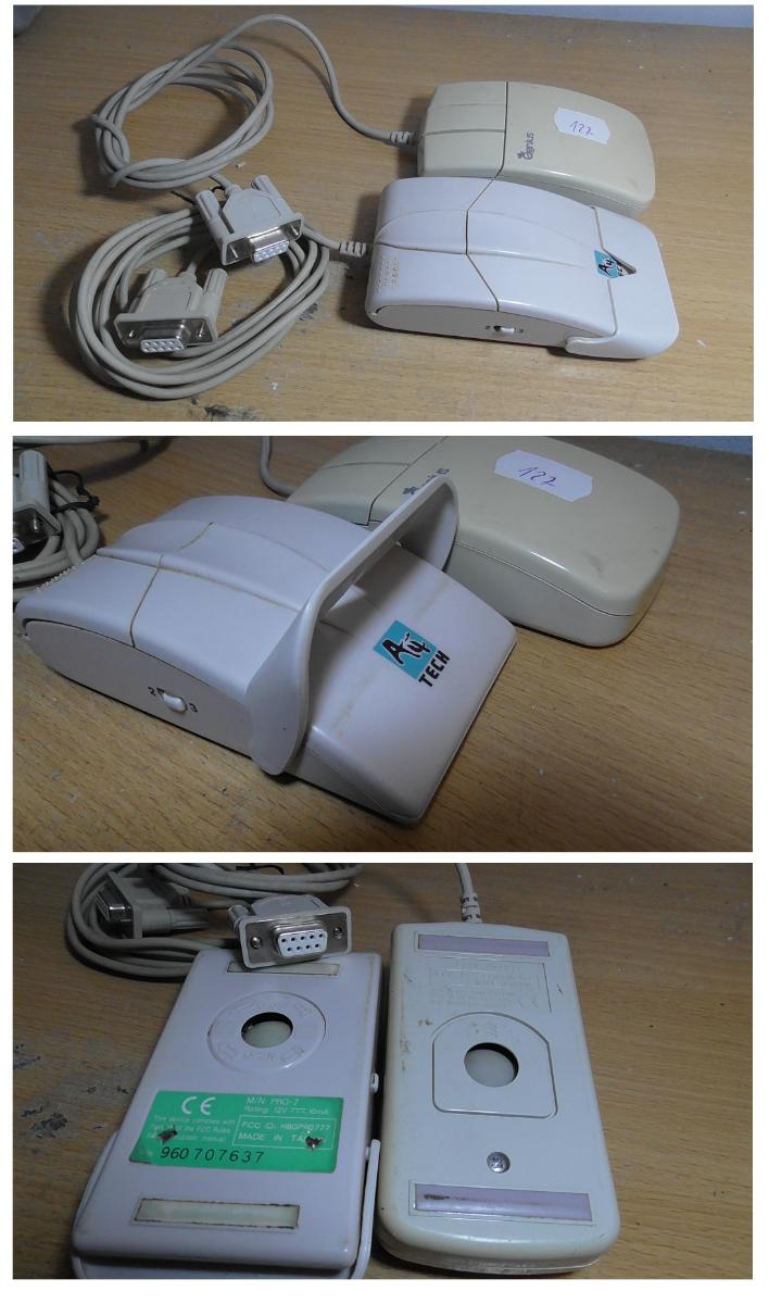 (127) Staré kuličkové myše - COM (sériové rozhraní) - Počítače a hry