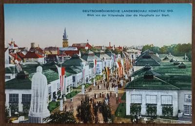 Chomutov - Komotau - českoněmecká zemská výstava 1913 