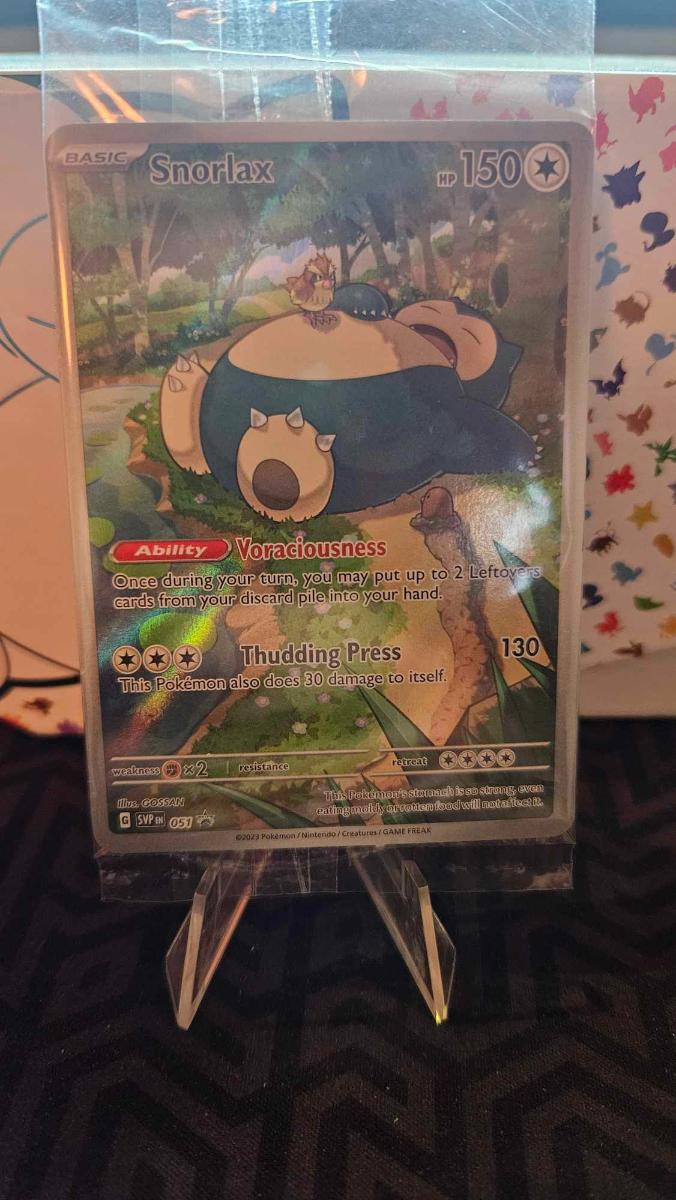 Pokemon Snorlax SVP Promo Aukro