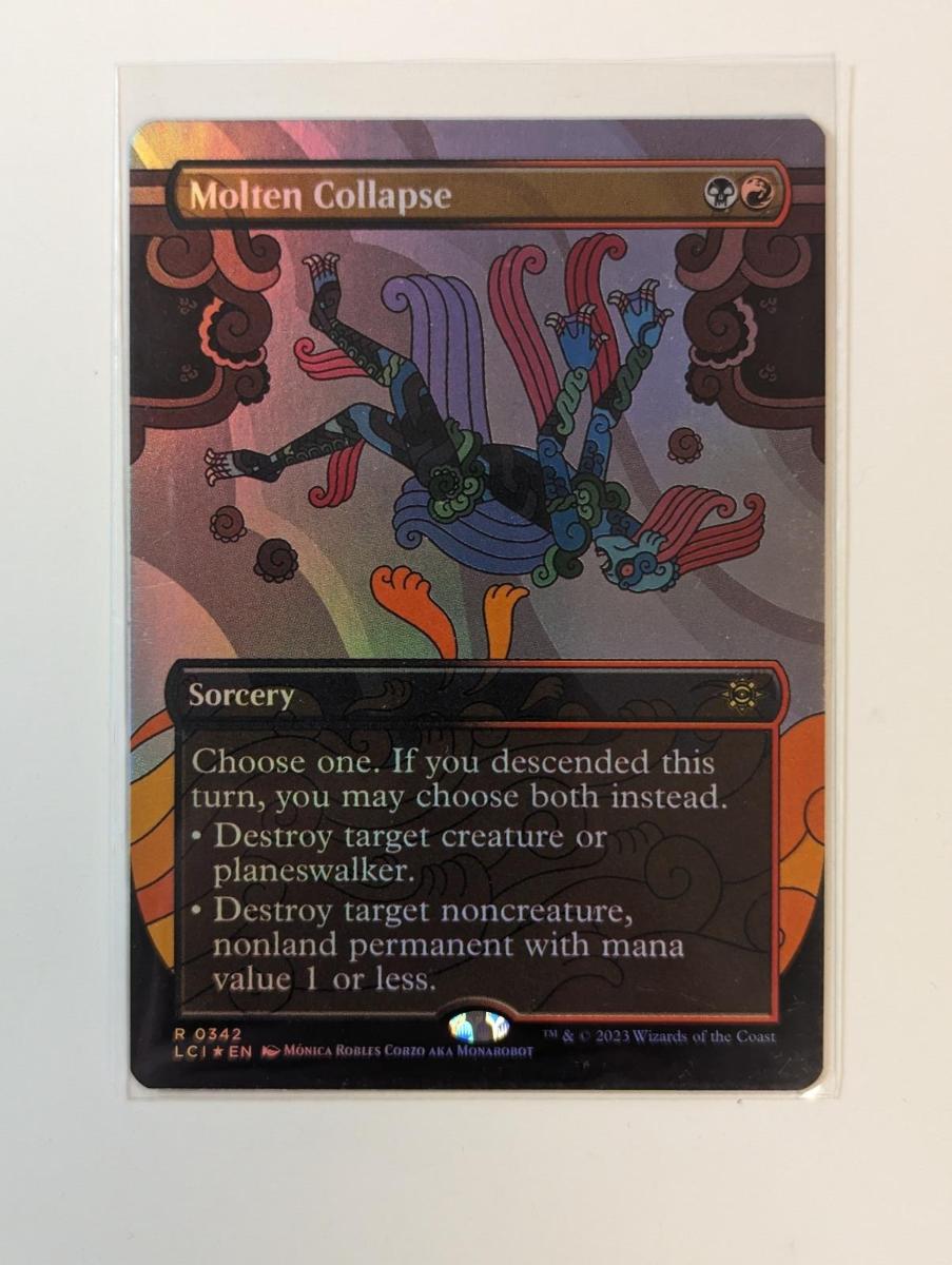 MTG Molten Collapse LCI - Kartová hra Magic: The Gathering