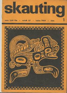 časopis Skauting rok 1969, měsíčník - čísla 1až11(ročník 27 mimo č.12)