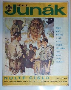 časopis Skaut-Junák, celý ročník 31 (1968-69) i nulté vydání 1968
