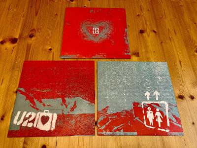 2LP - U2 - 2 x 12" vinyl - Beautiful Day & Elevation (Remixes) - NM