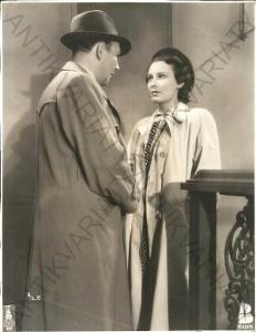 Záběr z filmu Pannenství 1937 B.Veverka L.Baarová