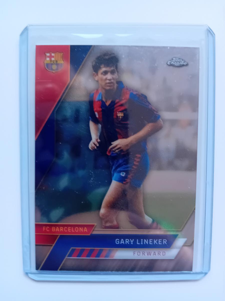 Gary Lineker - FC Barcelona - 22/23 Topps Chrome Barcelona Team Set - Športové zbierky