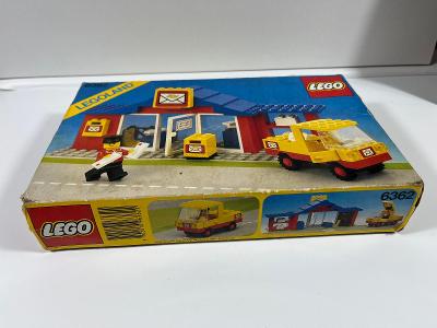 Stará reklamní krabička LEGO - LEGOLAND - pošta