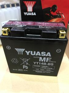 Nová značková baterie Yuasa YT14B-BS 12,6Ah