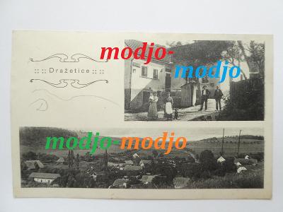 Dražetice, Borotice, Nový Knín, Dobříž, Sedlčany, Příbram - lidé 1920