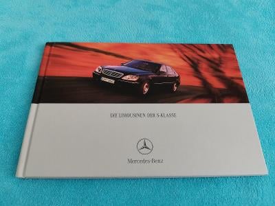 Prospekt Mercedes-Benz S-Klasse W220 (2001), 70 stran, německy
