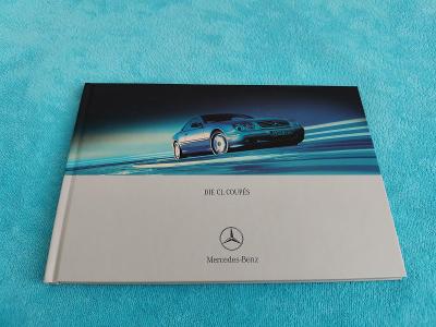 Prospekt Mercedes-Benz CL Coupé (2001), 70 stran, německy